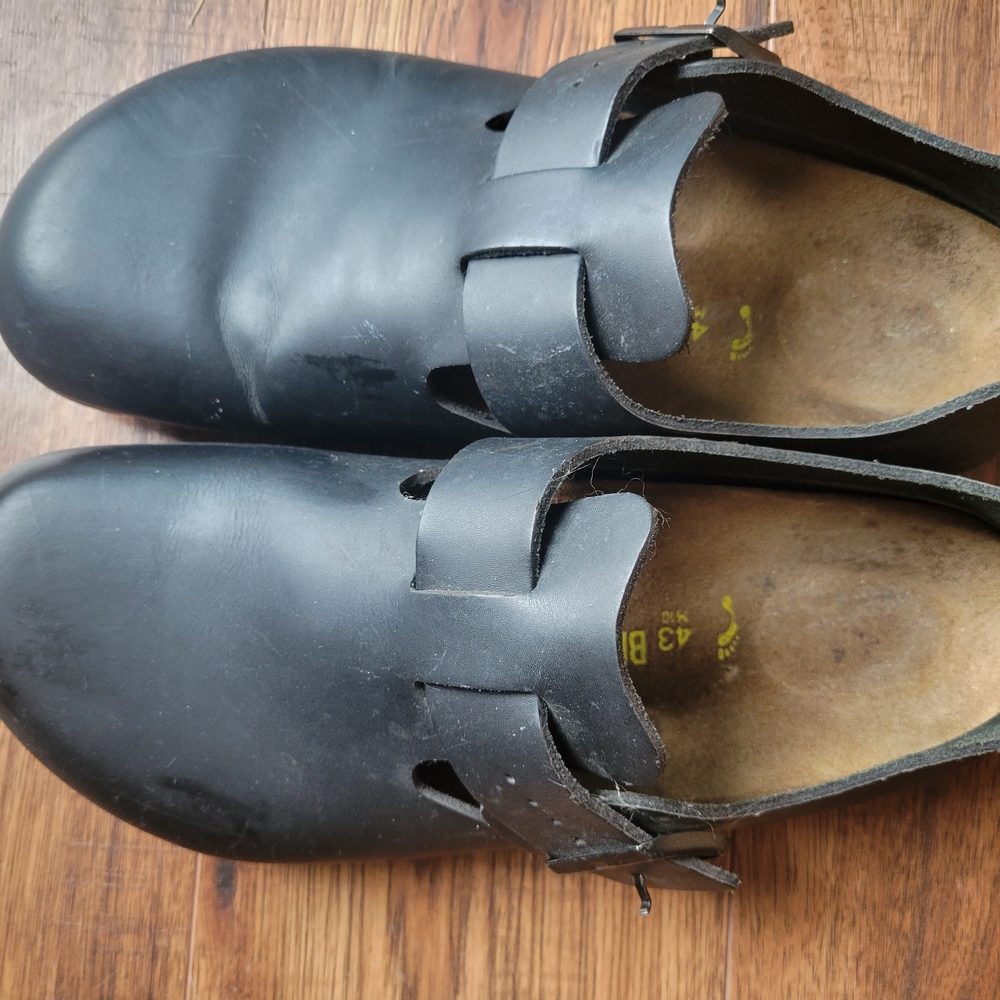 Birkenstock Black Loafers Slip-Ons